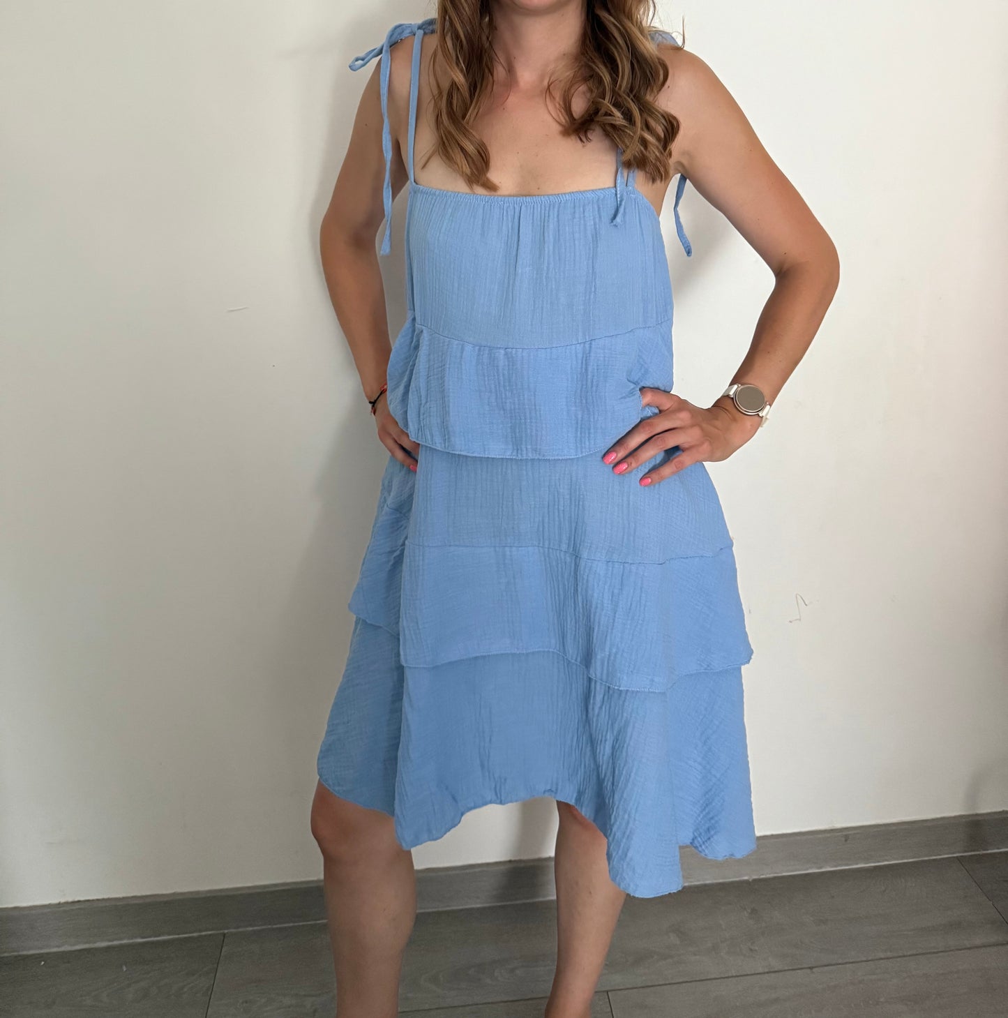 Robe Leya Bleu