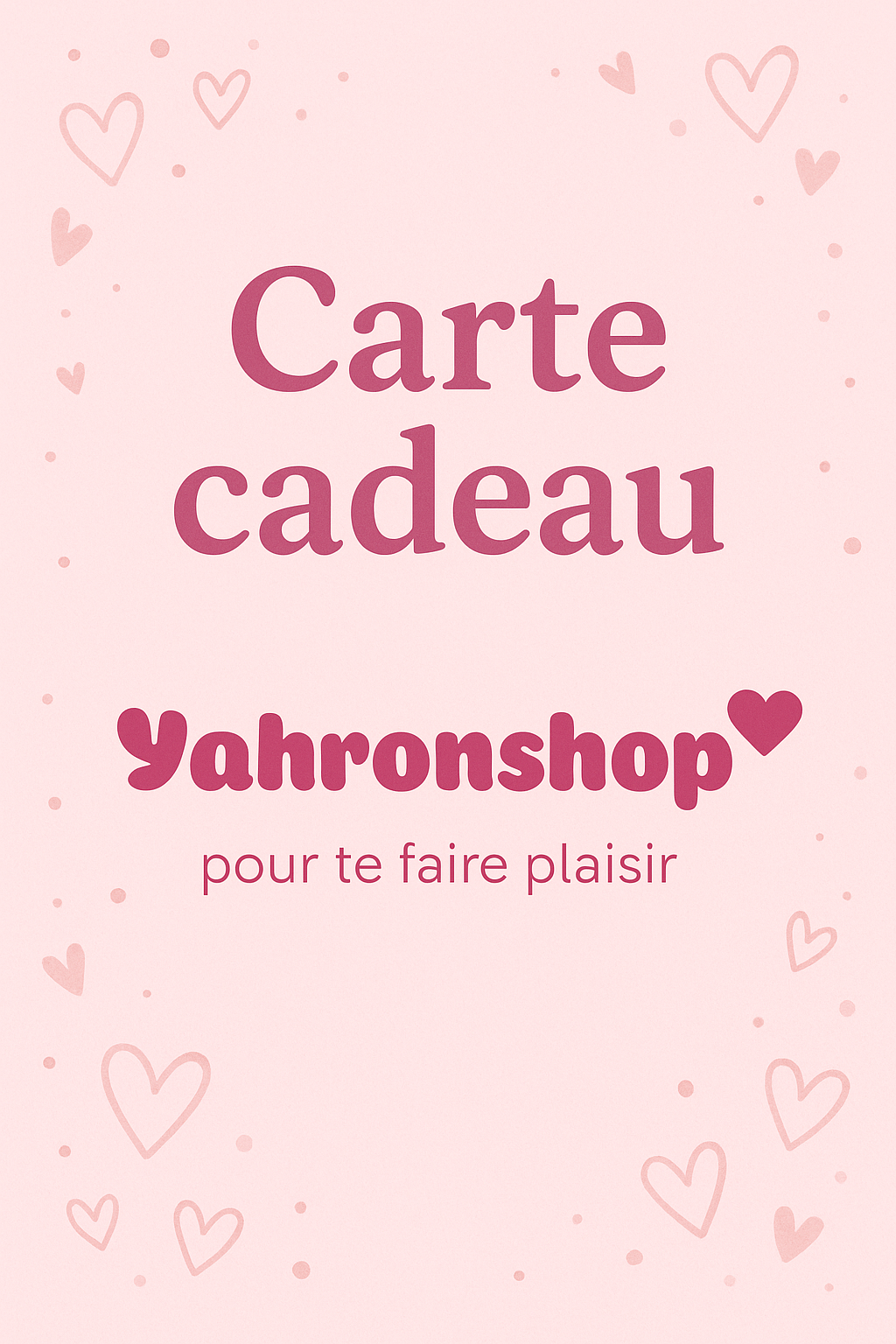 Carte cadeau