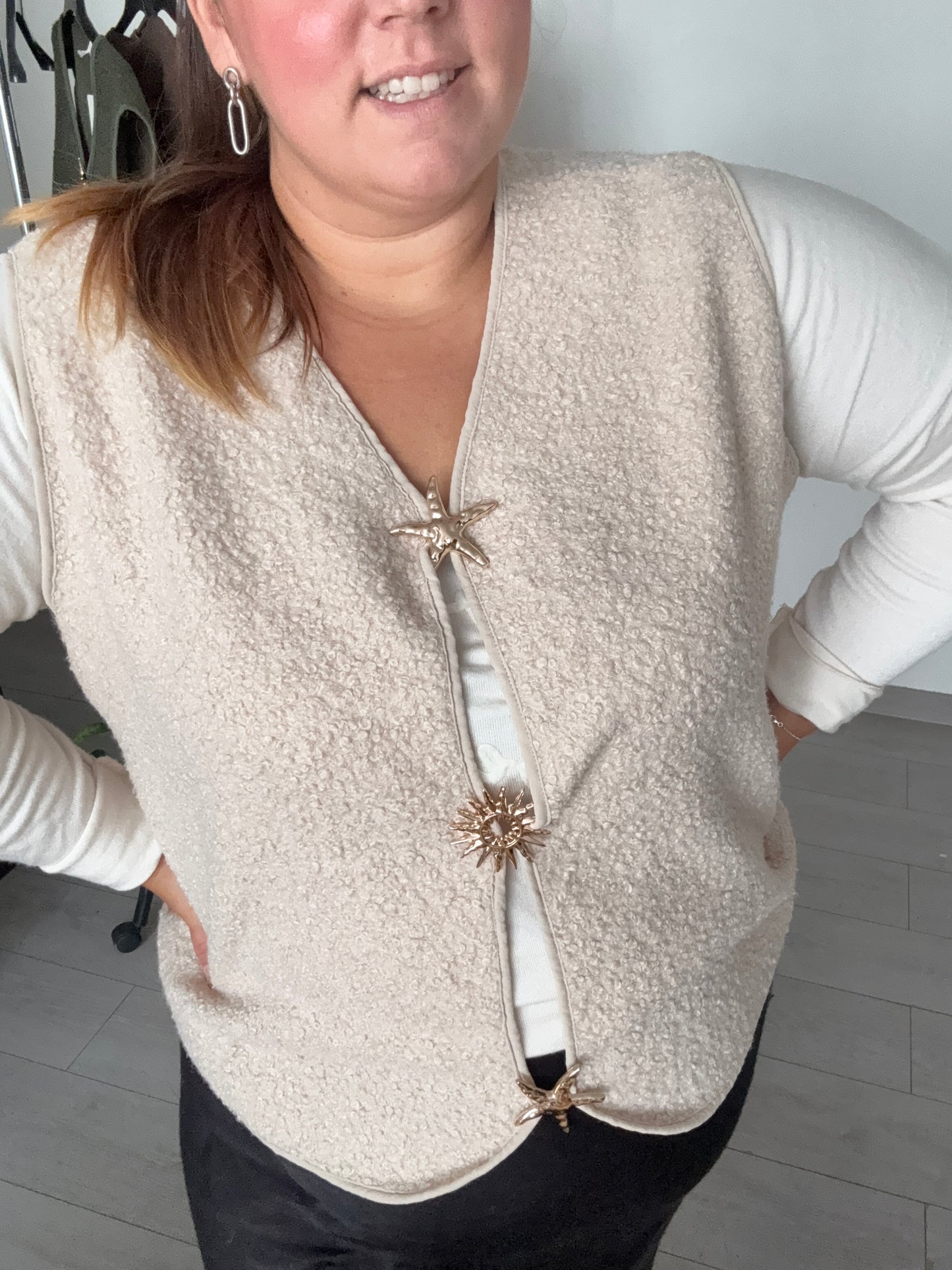 Gilet Romy Beige