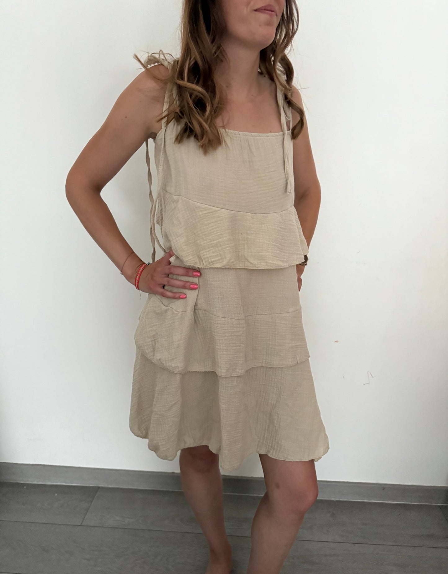 Robe Leya Beige