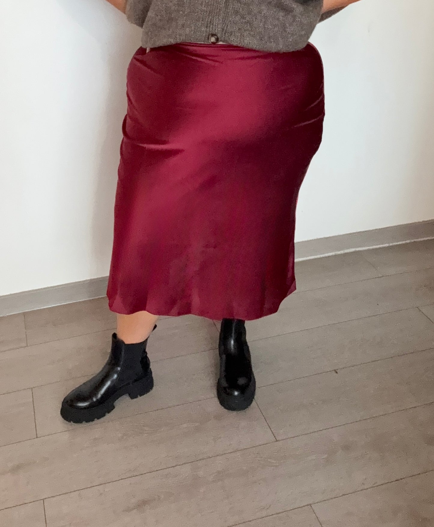Jupe Axelle Bordeaux