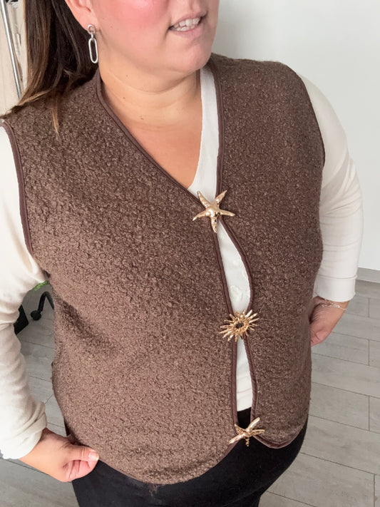 Gilet Romy Chocolat