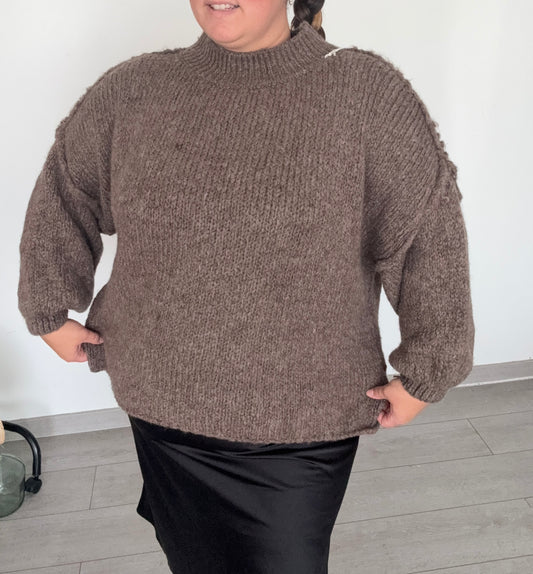 Pull Noémie Taupe