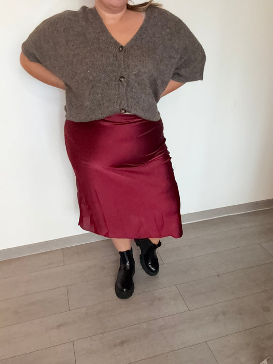 Jupe Axelle Bordeaux