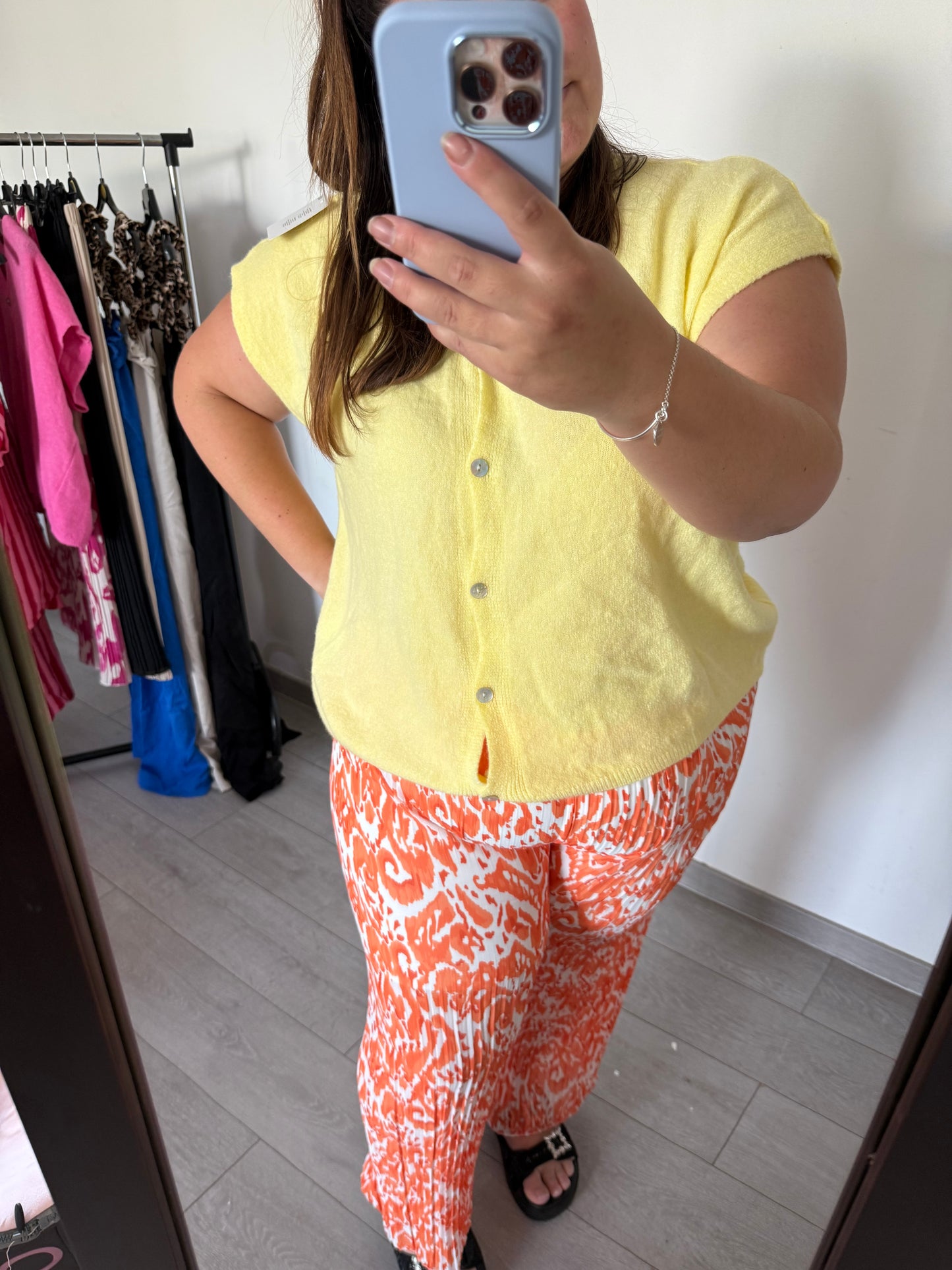 Gilet Léa Jaune