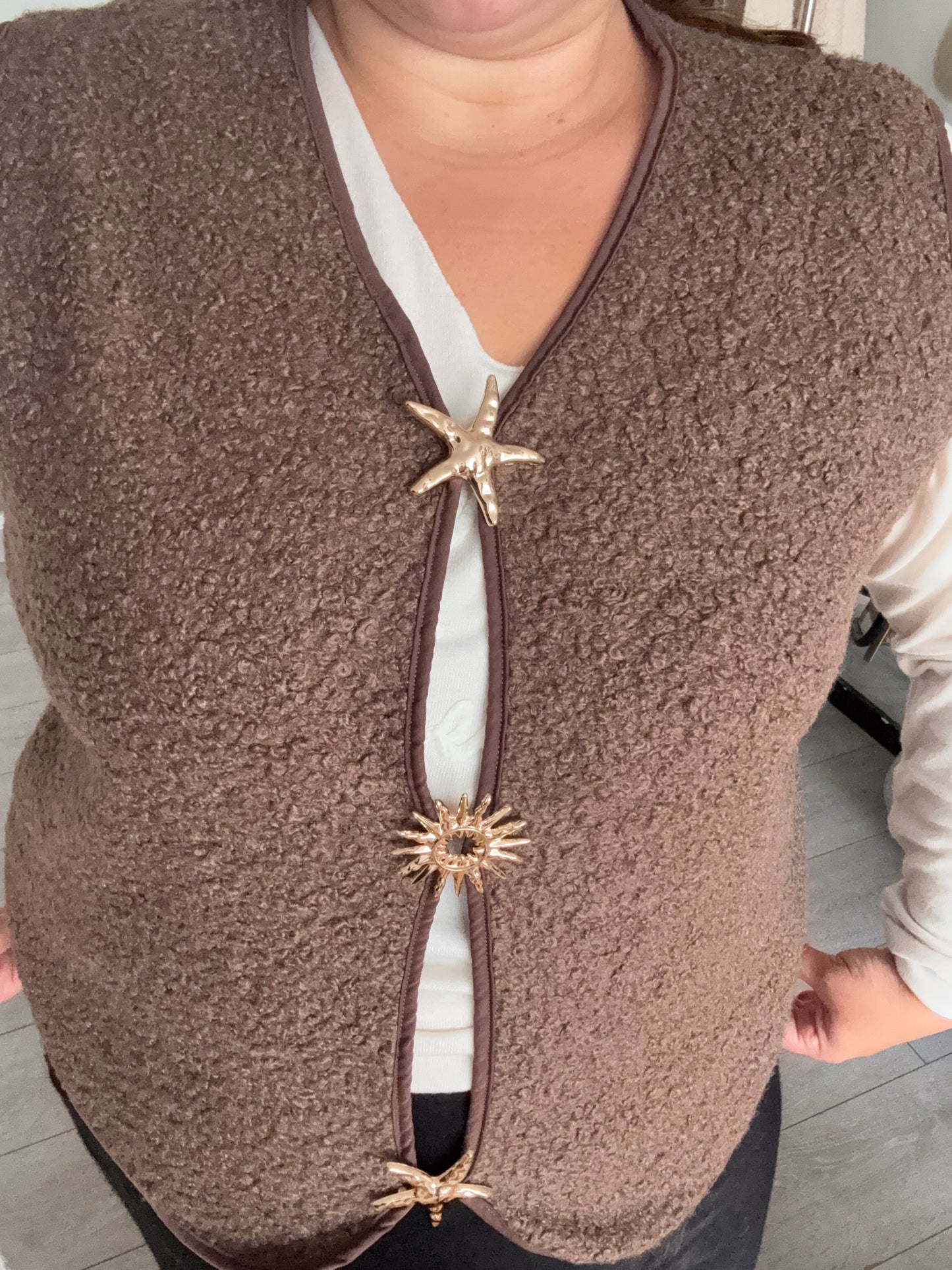 Gilet Romy Chocolat