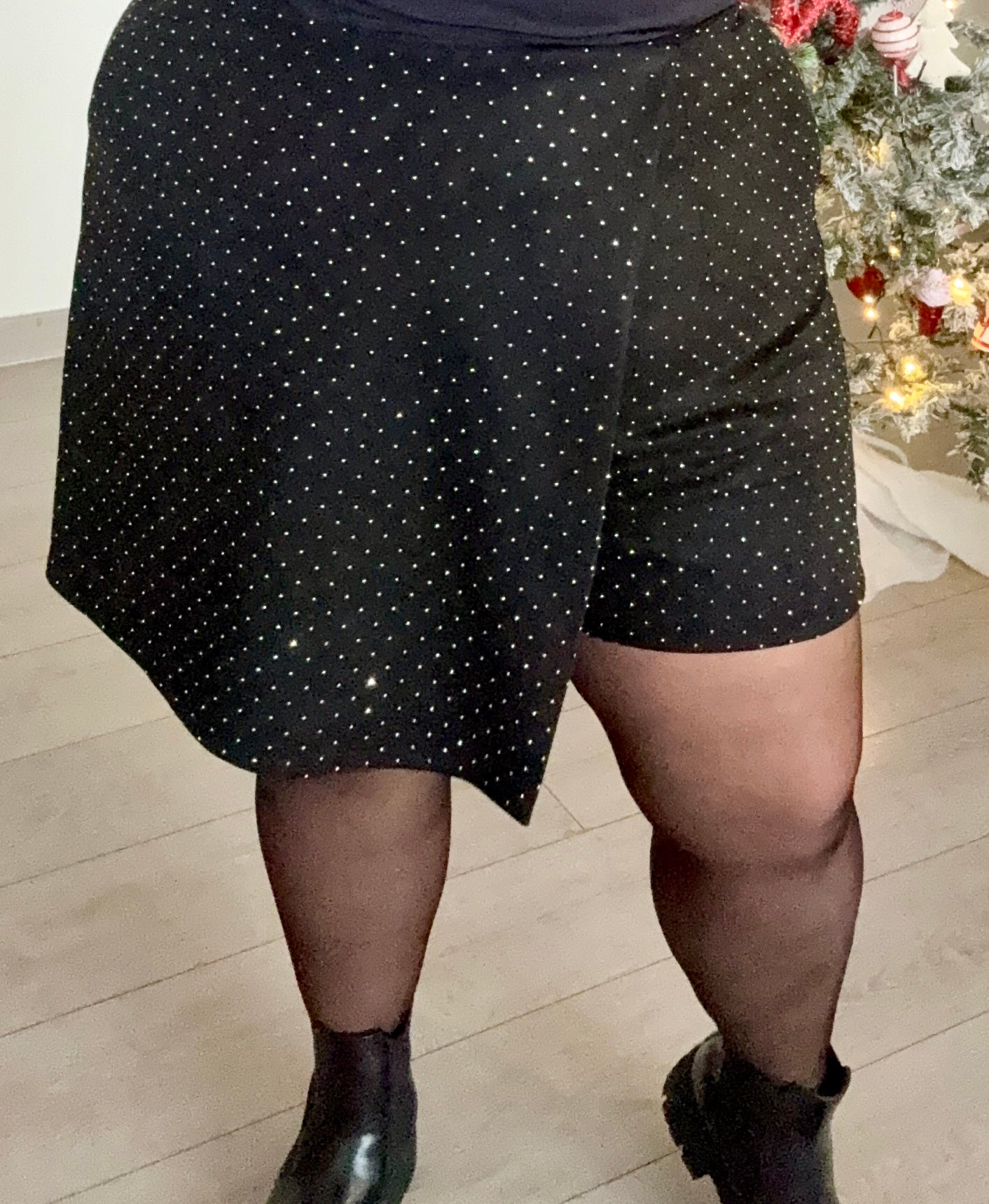Jupe short Strass